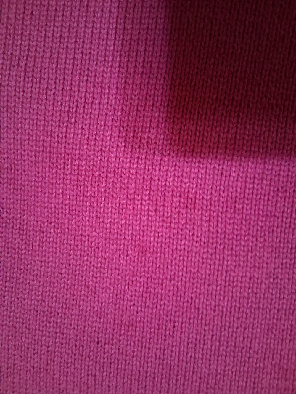 Quince women's sweater in a deep pink/magenta, Fisherman Crew, Small - Picture 6 of 6